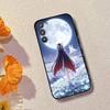 Game Genshin Impact Damselette Columbina Phone Case For Samsung Galaxy A73,A72,A71,A70,A53,A52,A51,Soft Silicone Black Cover