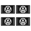 WHAQY1 2026 Hot For VOLKSWAGEN VW Auto Wheel Tire Valve Stem Caps Cover & 3D Epoxy Car Interior Decorative Stickers For Volkswagen Tigu
