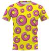 Fun Sausage Food 3D Printed T-shirt Men's and Women's Casual Round Neck Short Sleeve