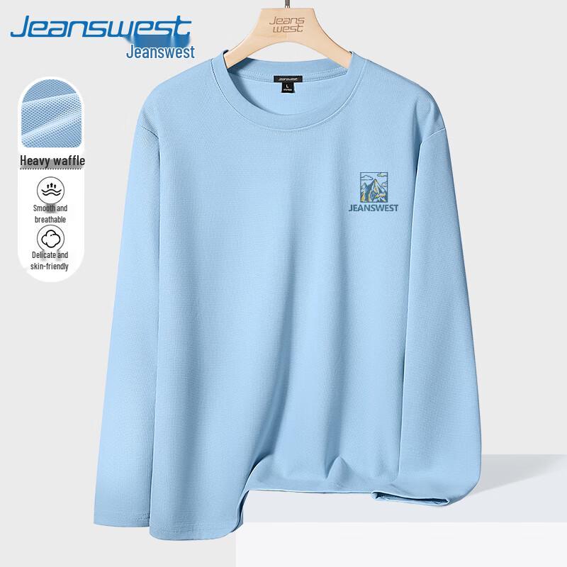 Jeanswest Men s Waffle Knit Long Sleeve T-Shirt 2XL