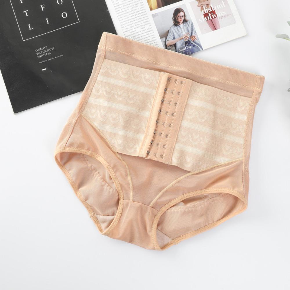 High Waist Postpartum Body Shaper Shapewear Butt Lifting Briefs Tummy Control Underwear  Female