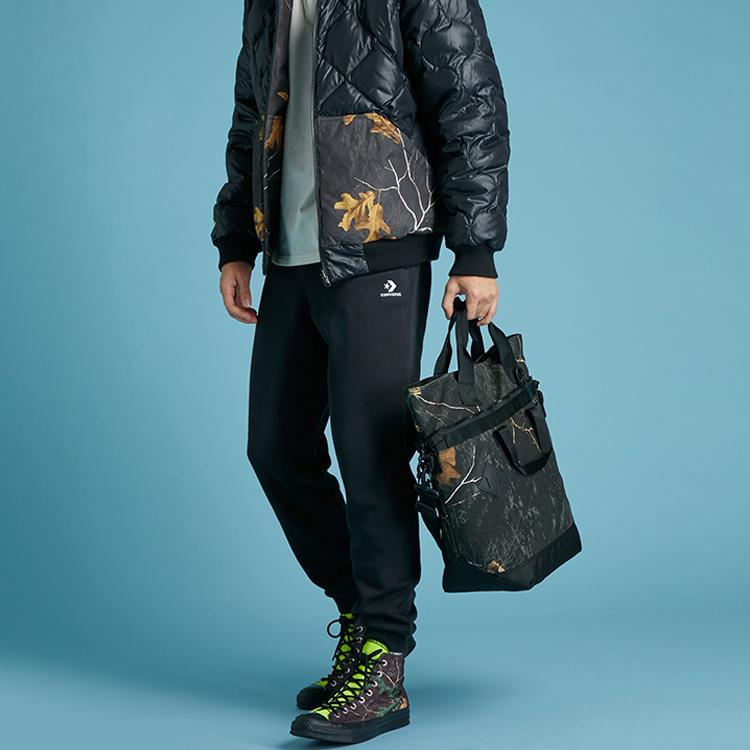 New Converse Polyester Tote Bag, Shopping Bag, Handbag Regular Unisex Camouflage 10020233-A01