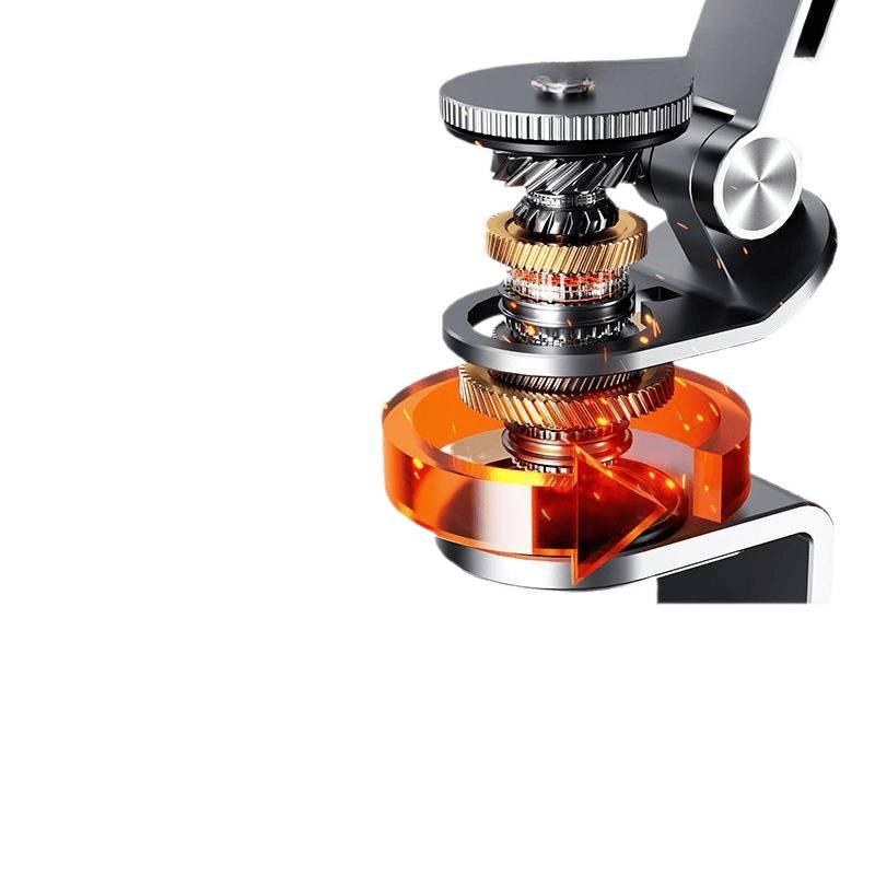 Aluminum Alloy Rotating Bedside Tablet and Phone Stand for Streaming and Multifunctional Use