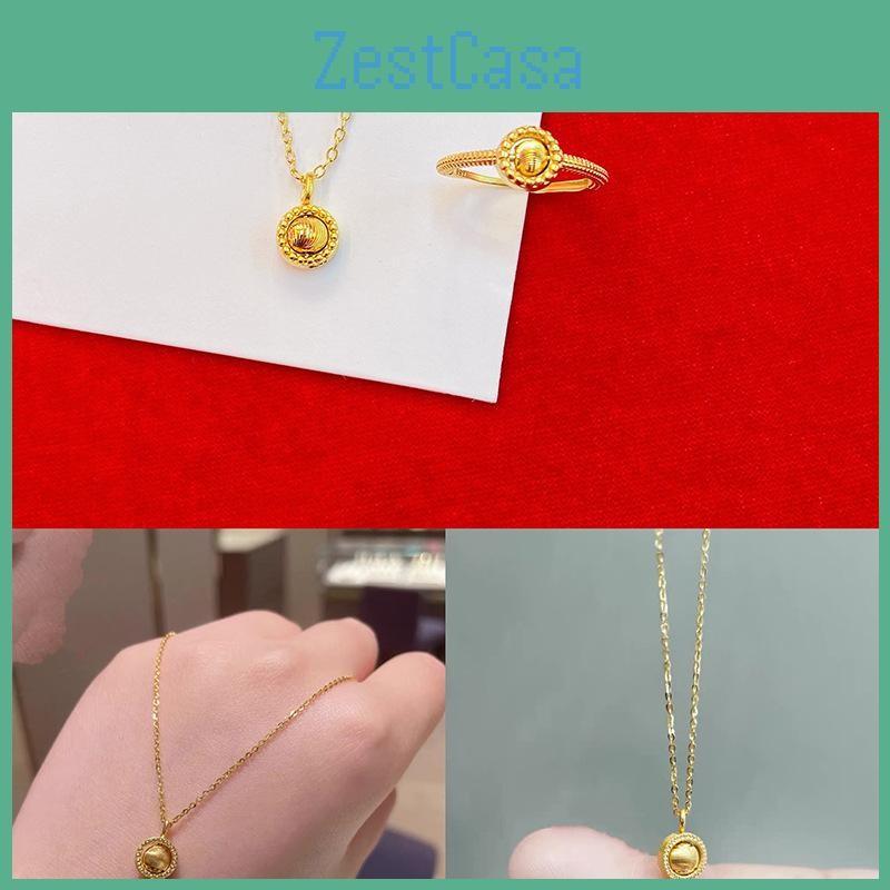 Beautifully Brass Crafted Gold Plated Cat Eye Bead Ring Perfect Gift Her For