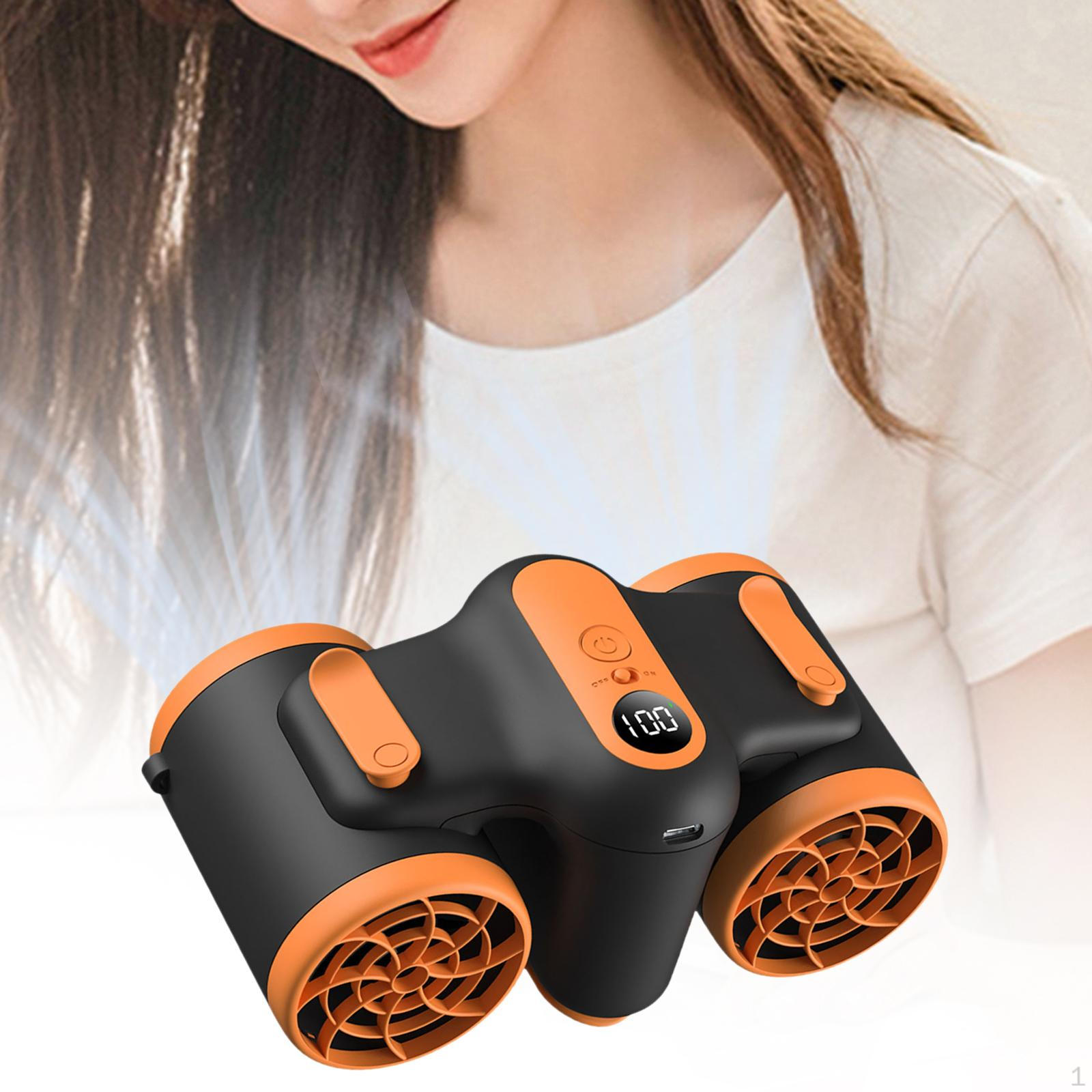 Portable Mini Fan with Adjustable Wind Speed for Home and Office Use