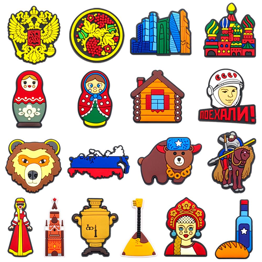 84 Exquisite Anime Shoe Charms: Soft Rubber Buckles for DIY Clogs and Cute Decorations