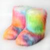 Boots Children's Winter Warm Thickness Non-slip Shibuya Fluffy Boots Medium Tube Personalized Fashion Snow Boots