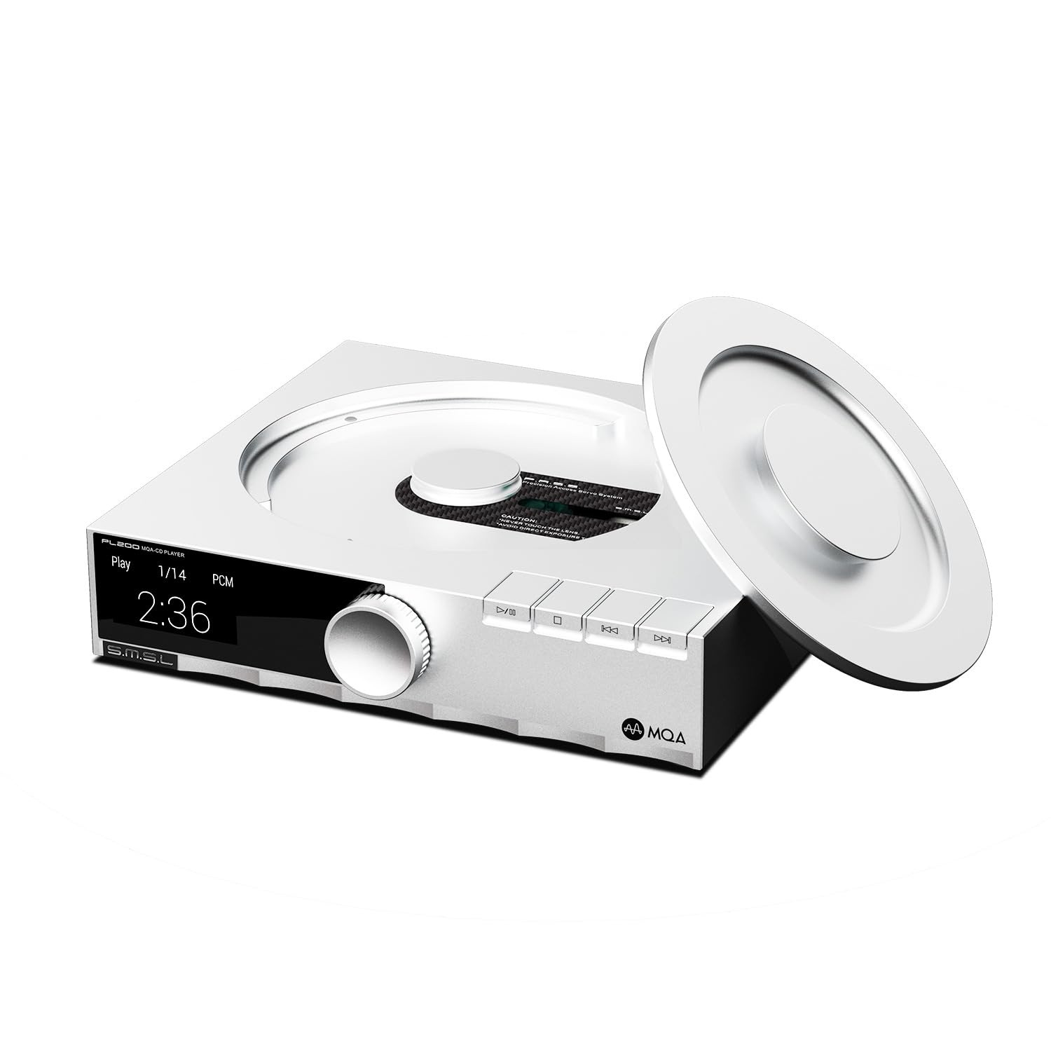 

S.M.S.L PL200 CD Player Bluetooth DAC Headphone Amplifier Preamp Integrated Flagship DAC [AK4499EX] Equipped Blue axis mechanical key structure