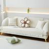 Chenille  Lace Light Luxury Sofa Cover Anti-cat Scratch Solid Color Non-slip Sofa Cushion Cover Four Seasons Universal Couch Mat