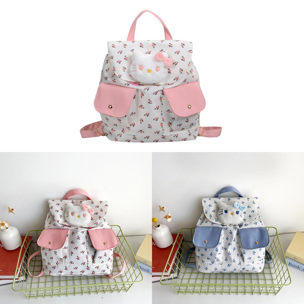 Girls Canvas Backpack With Breathable Nylon Material For Daily Use And School Commute