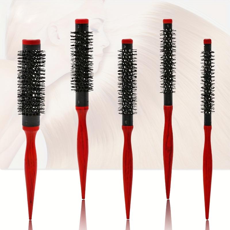 Salon Professional Aluminum Tube Curling Comb Hairstyle Fluffy Round Comb High Skull Top Hair Root Fluffy Ultra-Fine