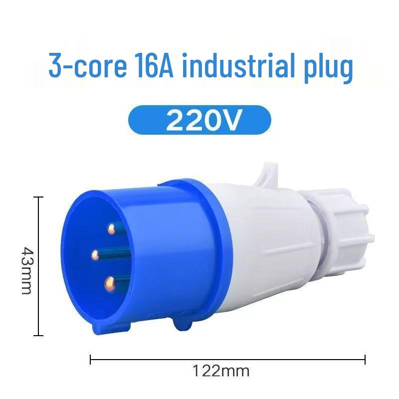 

Industrial Waterproof Explosion-Proof 10A/16A Power Socket with Dual Outlets