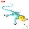 Oenux New Simulation Wild Reptile Animals Action Figures Lizard Model Figurines Kids Education Congnitive Scene Decoration Toy