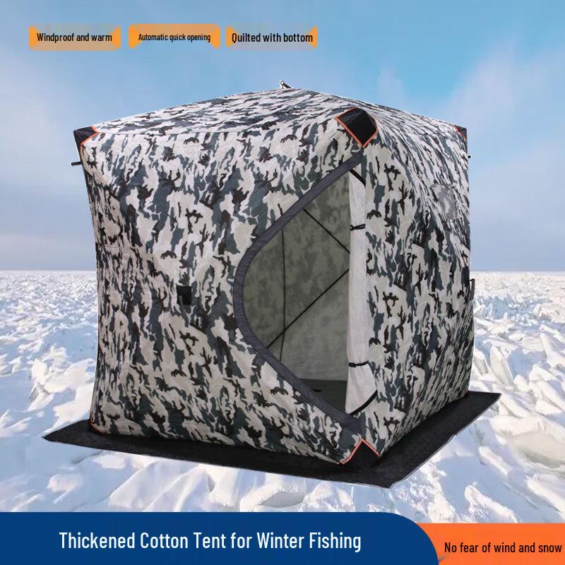 Insulated Heavy-Duty Ice Fishing Tent