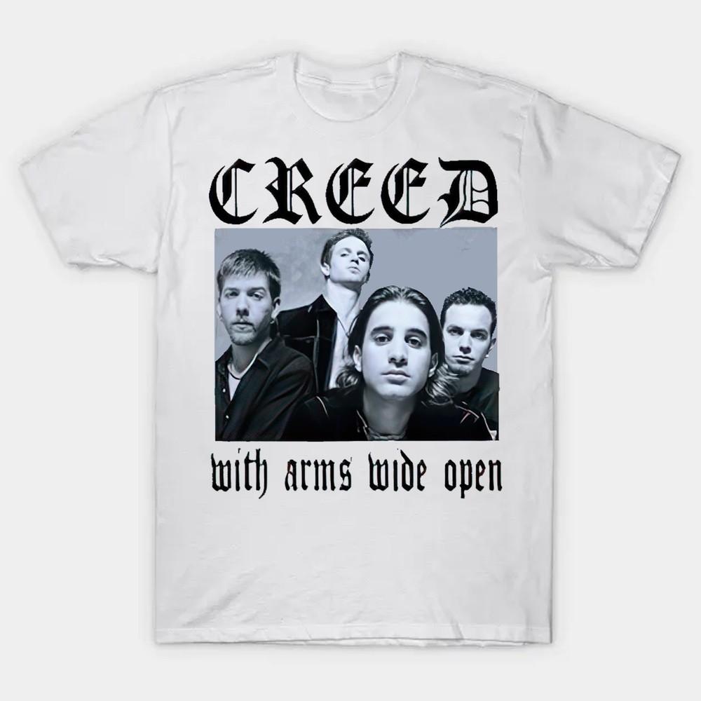 Новая футболка CREED BAND Подарок для фанатов Унисекс S-5XL Футболка 15D477 Унисекс Футболка XXL