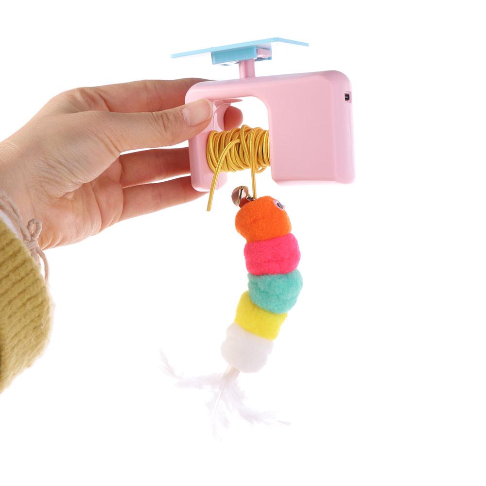 Funny Electric Door Hanging Toy Elastic Rope Interactive Cat Yoyo Ball  Cat Supplies