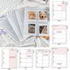 10PCS Multiple Pockets A4 Kpop Photocard  Binder Transparent Multiple Pockets Sleeve  Card