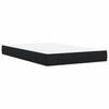 Box Spring Bed with Mattress Black 120 x 200 cm Velvet