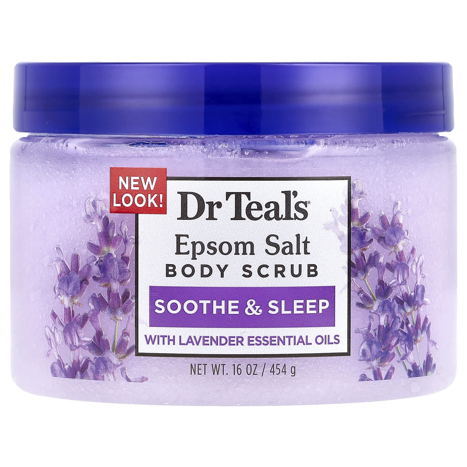 

Dr. Teal S, Epsom Salt Body Scrub, Lavender, 454G(16Oz)
