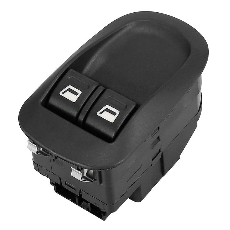 Portable 6554.WQ Car Window Control Switch Button Power Glass Lifter Button For 206 206 CC 1998-2014 6554WQ чёрный
