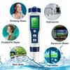 5 In 1 LFS TDS Meter PH Tester, 0.01 High Accuracy Digital PH Meter for Water, PH/TDS/EC/Salt/Temp Tester, PPM Meter Water Tester for Drinking Water,