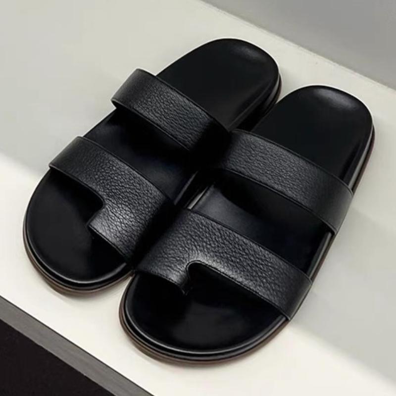 

Мода 2025 Новые шлепанцы на плоской подошве с узкими ремешками Женские летние сексуальные шлепанцы с открытым носком Дизайнерские брендовые шлепанцы Лаконичные удобные отпускные пляжные сандалии 40 чёрный