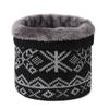 Plush Neck Scarves Thickened Lining Pullover Cap Fashion Sport Scarf