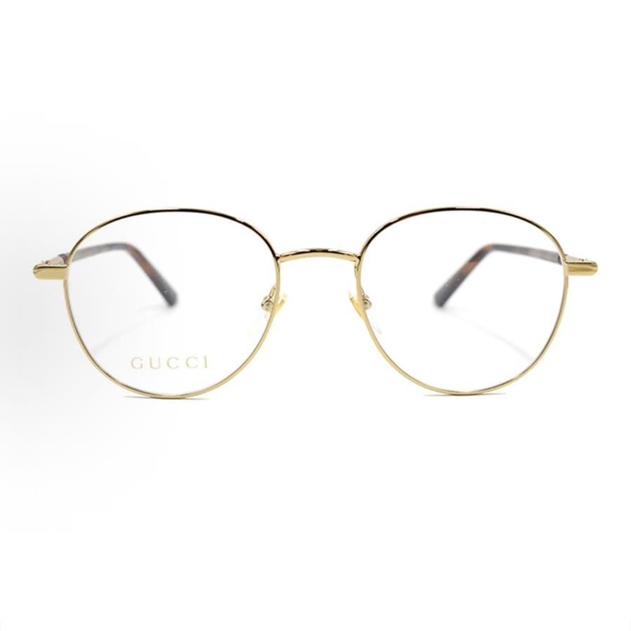 Gucci GG0392O-003 Luxury Round Metal Eyeglass Frames