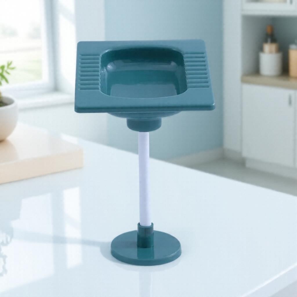 Toilet Shape Shape Soap Box Drain Soap Holder Box Bathroom Accessories Toilet Laundry Soap Box Bathroom Supplies