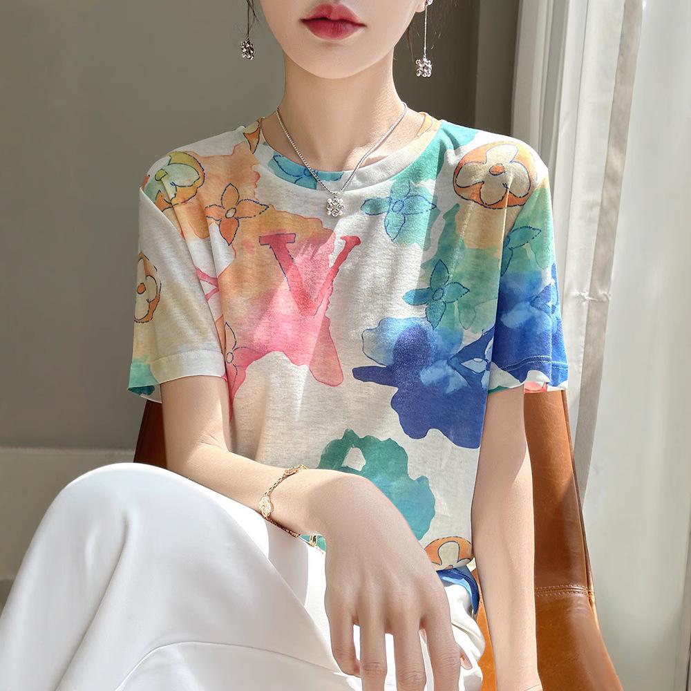 

Women s Soft Knit Short-Sleeve Round Neck Pullover Cardigan Top M