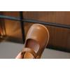 Fashion Little Girls Solid Color British Style Soft Sole Non Slip Leather Shoes