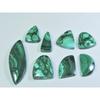 174Cts. Natural Green Malachite Ring Size Fancy Cabochon Gemstone 08Pcs Lot C-250