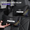 Auto Nackenkissen Weich Bequem Wildleder Kopfstütze Lendenkissen Für 3 6 2 5 CX5 CX3 Atenza MX5 CX7 Axela CX30 CX90 CX60 CX50