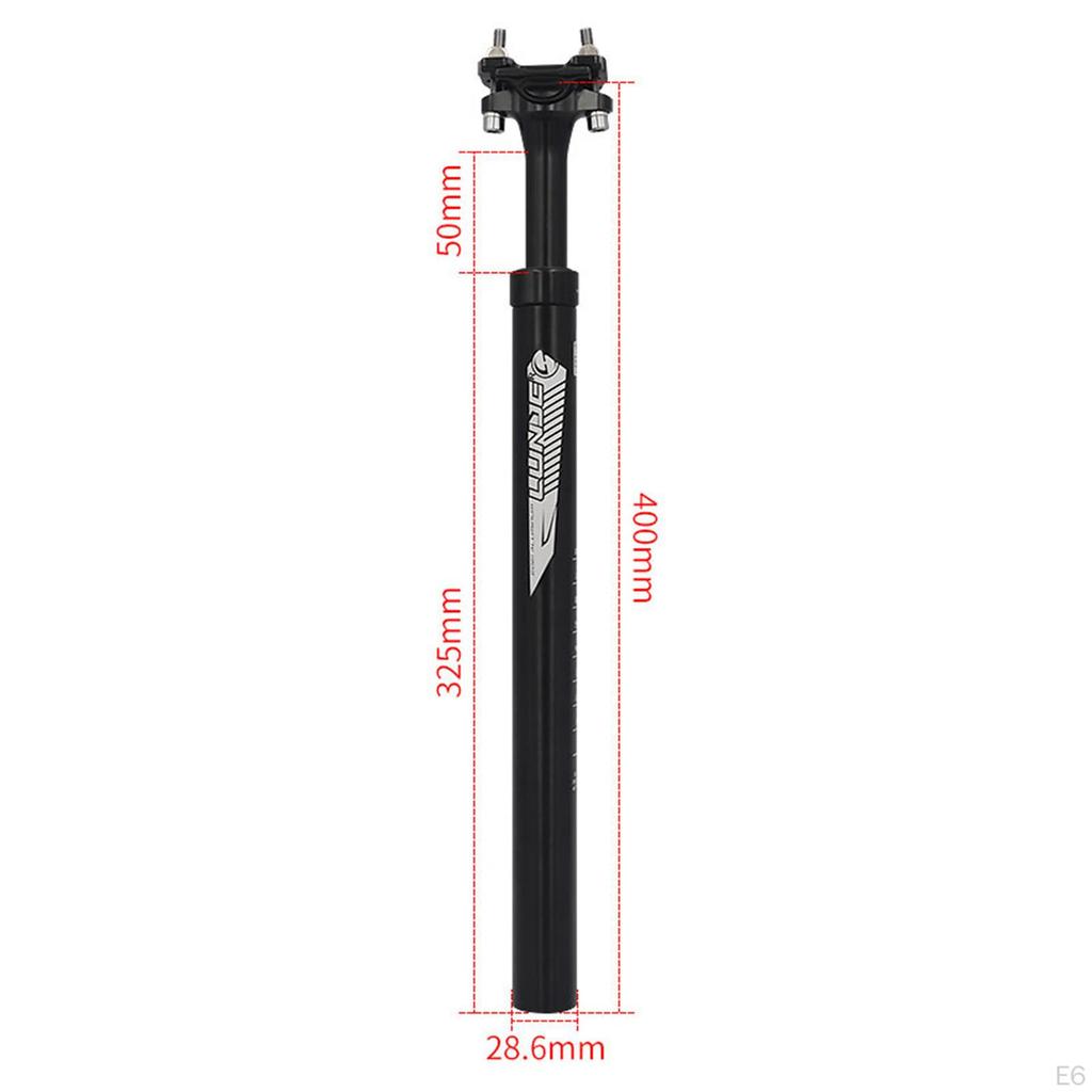 / 28.6 30.4 30.9 31.6 Mm Seatpost 400mm Adjustable Mountain Post for BMX