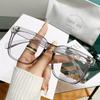 New Mens Small Frame Square Glasses Anti Blue Light Eyewear Retro Anti Radiation Eyeglasses for Women Fashion
