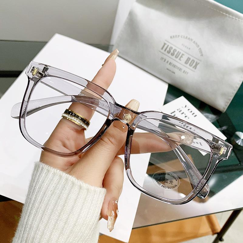 New Mens Small Frame Square Glasses Anti Blue Light Eyewear Retro Anti Radiation Eyeglasses for Women Fashion