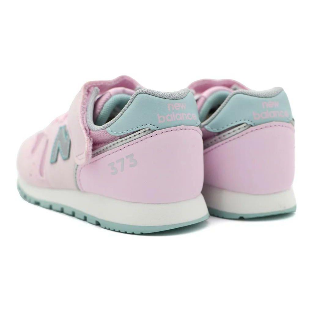 New Balance NB 373 Comfortable Versatile Kids Casual Shoes Kids Sneaker Pink Green YV373AF2