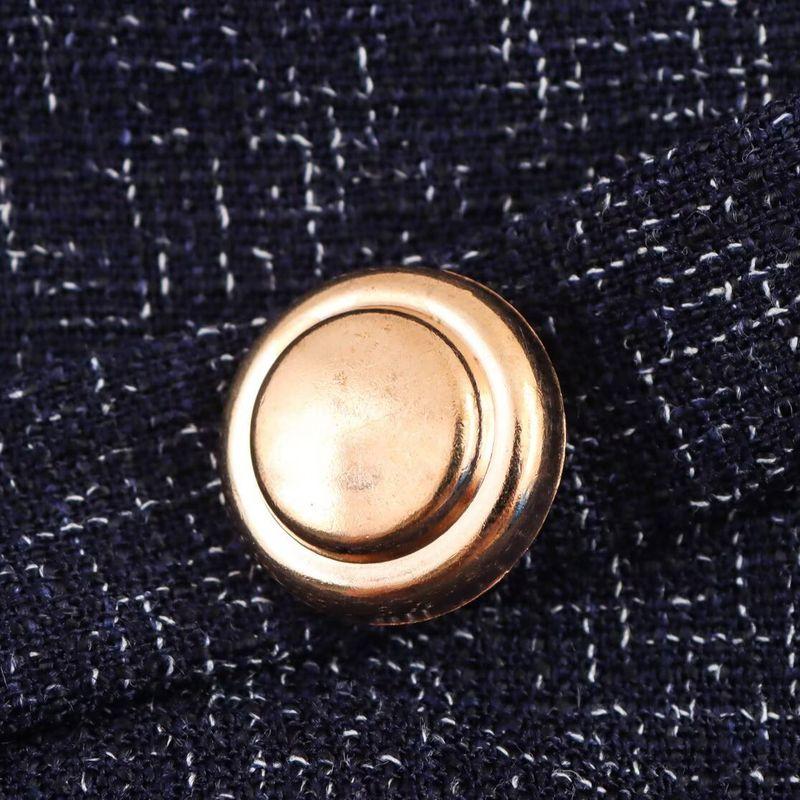 Kaslead New Women clothes Western Style Fashion Simple Temperament Commuter Style round Neck Sleeveless Pleated Skirt