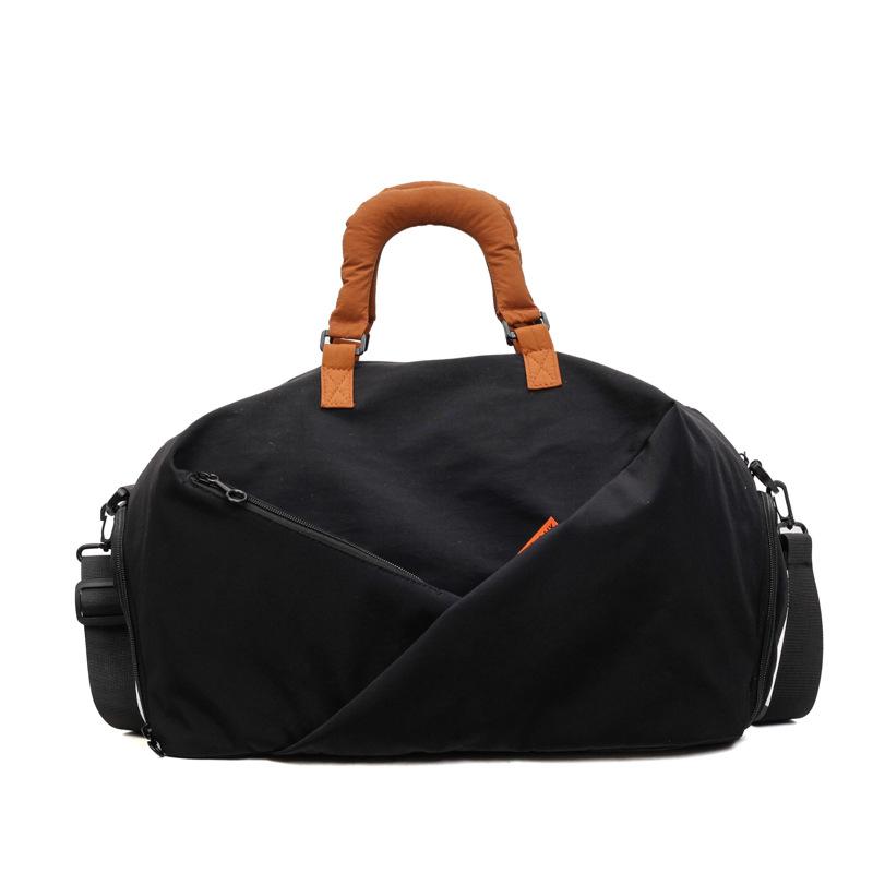

Stylish new wet and dry separation storage training bag large capacity portable messenger duffel bag yoga sports fitness bag чёрный
