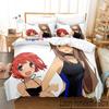 Anime Okami-san and Her Seven Companions Bedding Set Boys Girls Twin Queen King Size Duvet Cover Pillowcase Bed boys Adult
