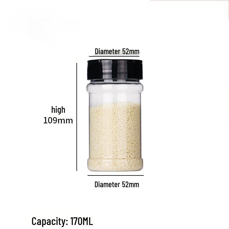 ZISIZ Transparent Condiment Jar (170ml)