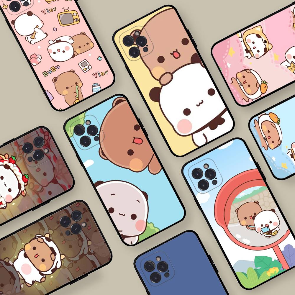 Popular B-Bubu And D-Dudu Phone Case For IPhone 16 17 Air 15 14 13 12 11 Pro Max 16E Plus Fundas