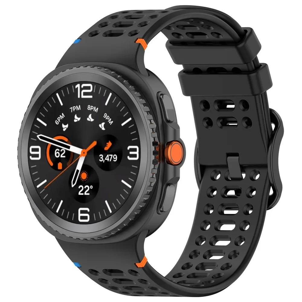 Offizielles Silikonarmband für Samsung Galaxy Watch 8 40mm/44mm Uhrenarmband Verstellbares Armband Galaxy Watch 8 Classic Zubehör