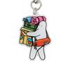 Mr. Do Nothing Acrylic Keyring Camper