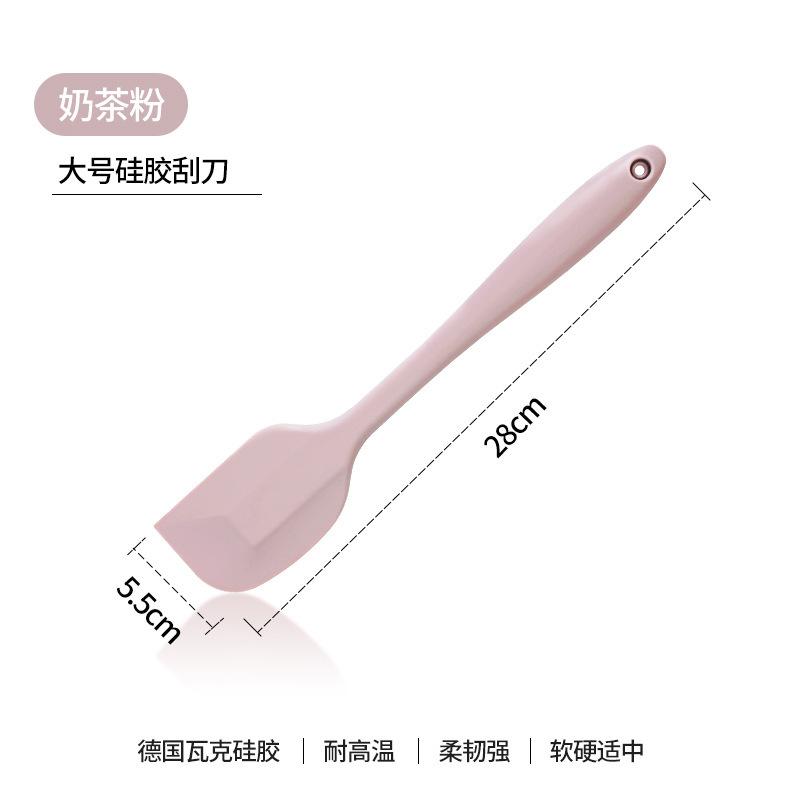 Food Grade Silicone Flexible Spatula Set of 2 for Baking, Scraping, Mixing BPA Free Nonstick Cooking Seamless & Dishwasher Safe