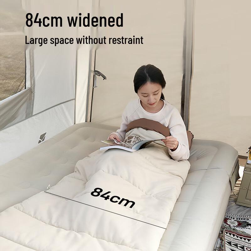 MOBIGARDEN New Moon Brushed Cotton Envelope Sleeping Bag