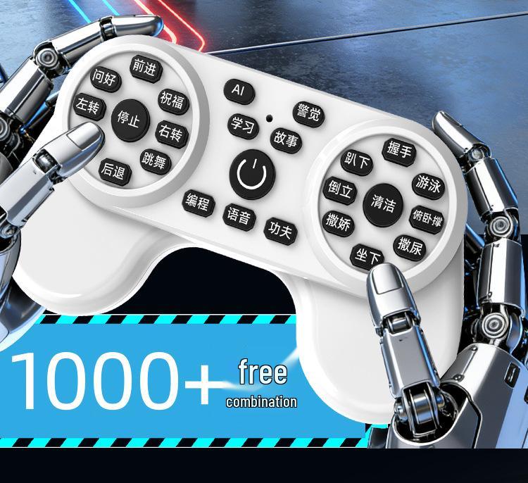 AI Smart Robot Dog: Interactive Voice, Singing, Dancing, Remote Control, and Educational Programming Toy.