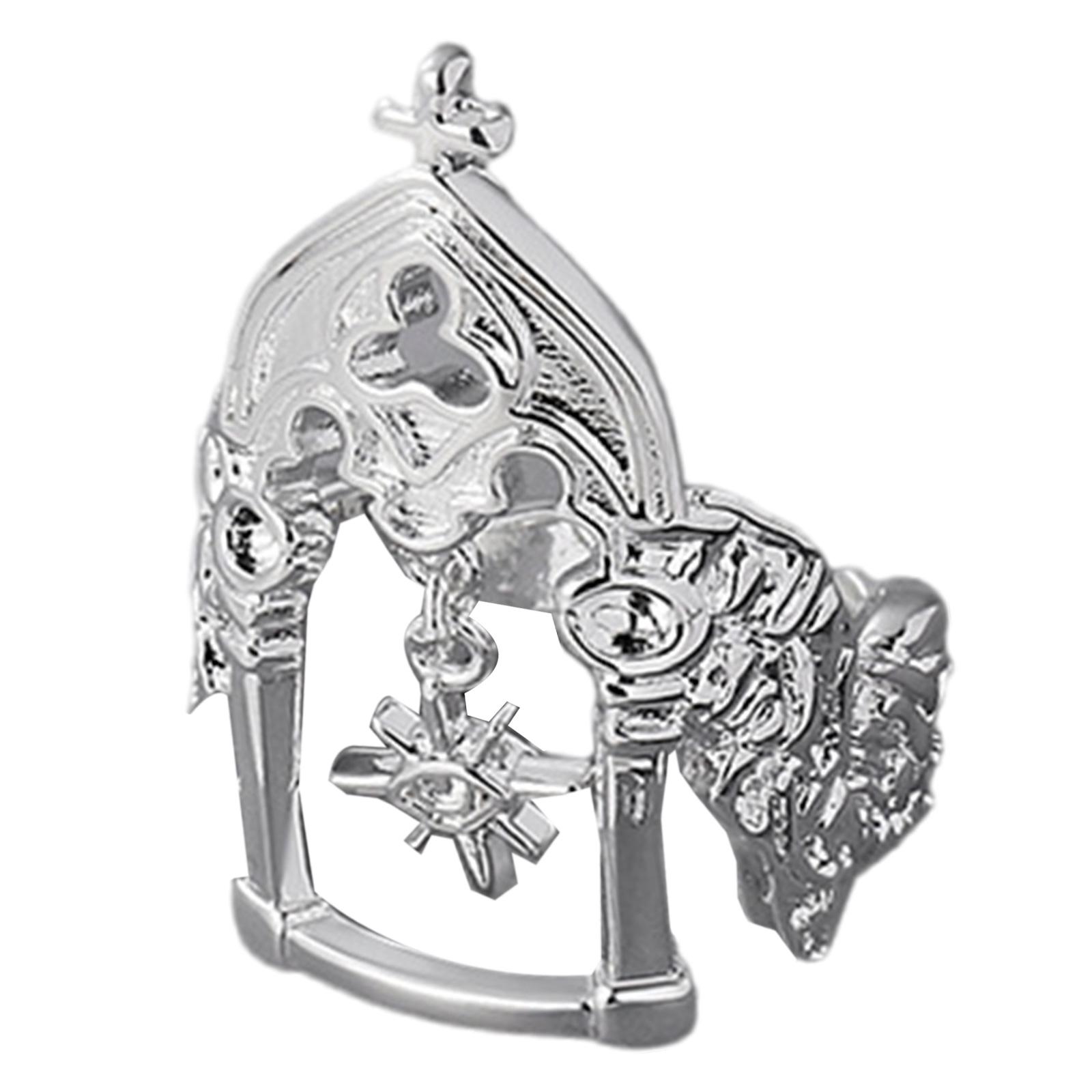 

Винтажное кольцо с открытой шинкой с узором солнца и замка, регулируемого размера, кольцо на палец, унисекс, модная бижутерия для вечеринок и свадеб