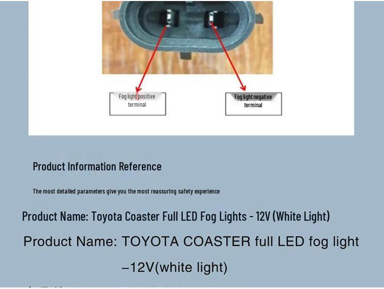 LED Dual-Lens Headlights for Toyota Coaster, JAC Bosston, Jinlv, Jiangling