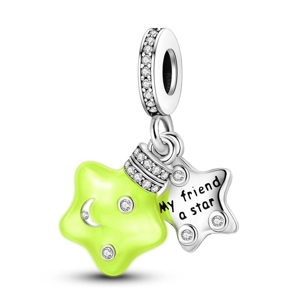 Copper Plated Heart Pet Cats Coffee Headphones Charms Beads Fit Original Bangle Charm Pendent Dangle Bracelet Diy Jewelry Gift
